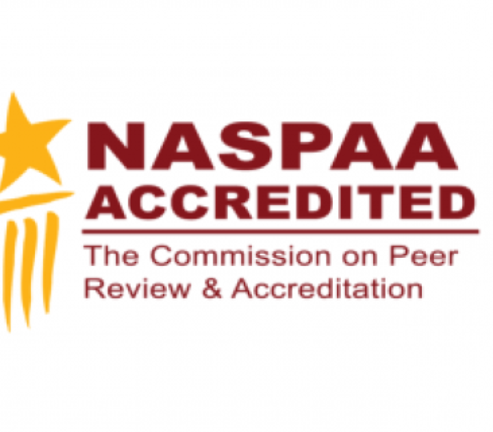 NASPAA accreditation logo